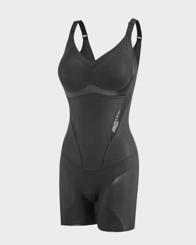 Cooling Tummy Control Butt-Lift Shapewear Bodysuit