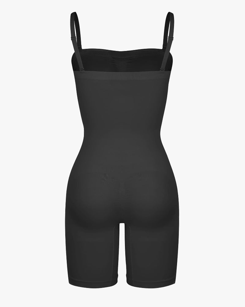 Shapecurve Seamless Strapless Bodysuit with Removable Straps