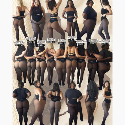 Viral One-Seam Shaping Fleece Tights