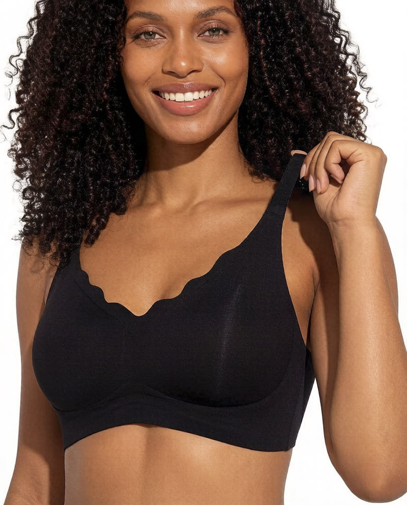 Seamless Comfort Smoothing Push Up Bra