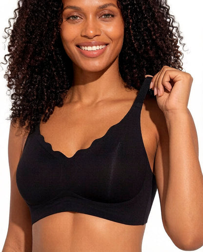 Seamless Comfort Smoothing Push Up Bra