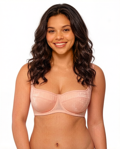 Lightly Padded Balconette Bra – Soft Fit & Natural Lift