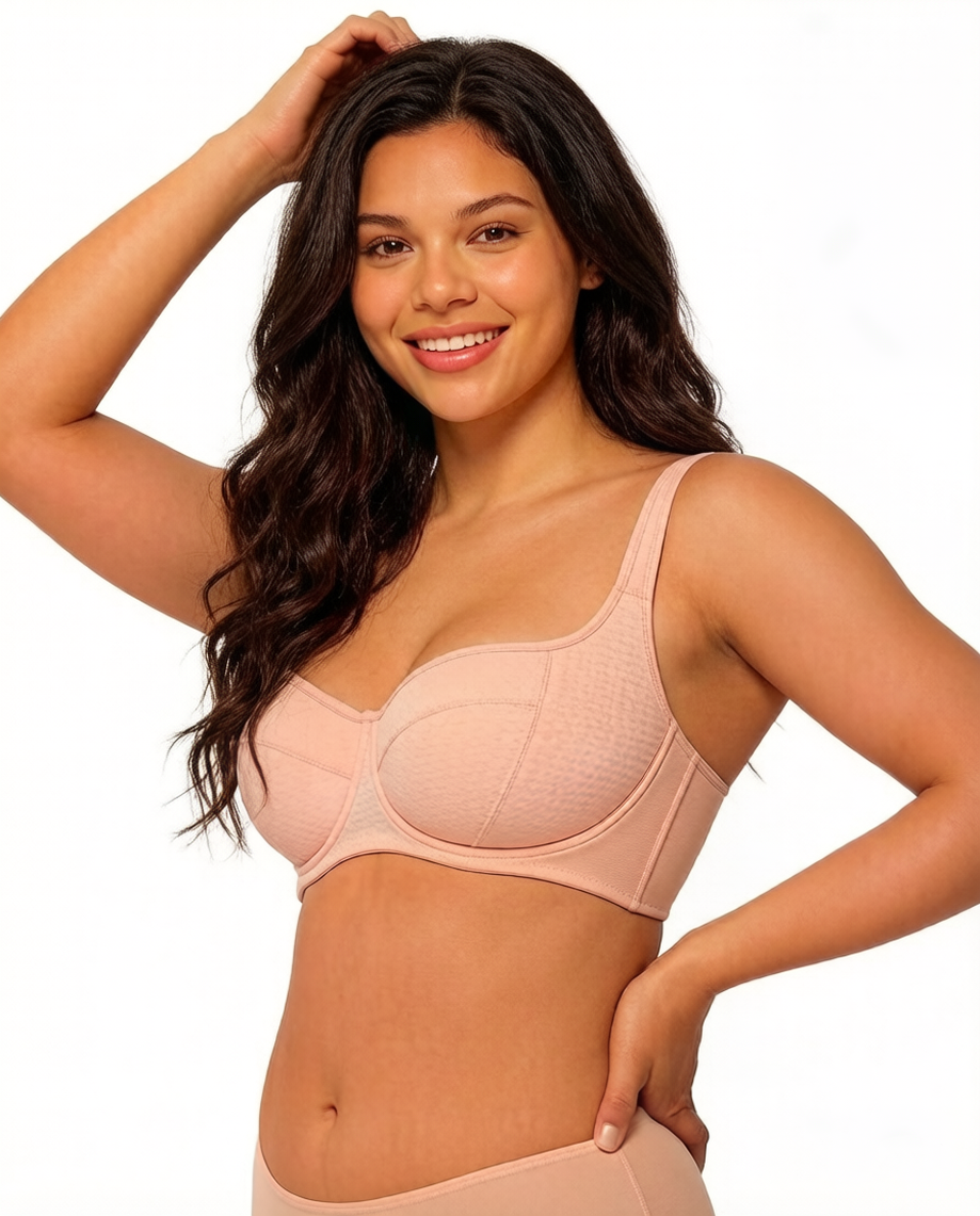 Lightly Padded Balconette Bra – Soft Fit & Natural Lift
