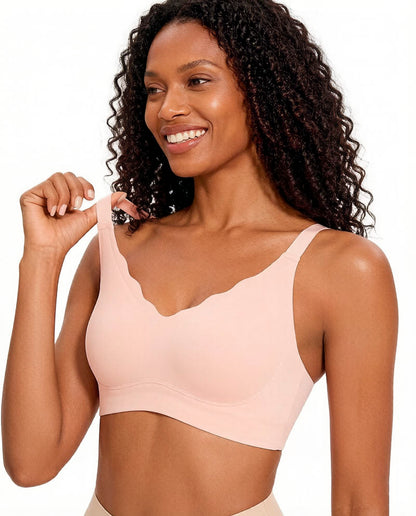 Seamless Comfort Smoothing Push Up Bra