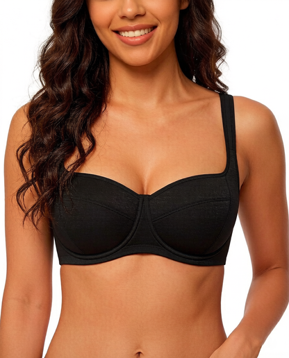 Lightly Padded Balconette Bra – Soft Fit & Natural Lift