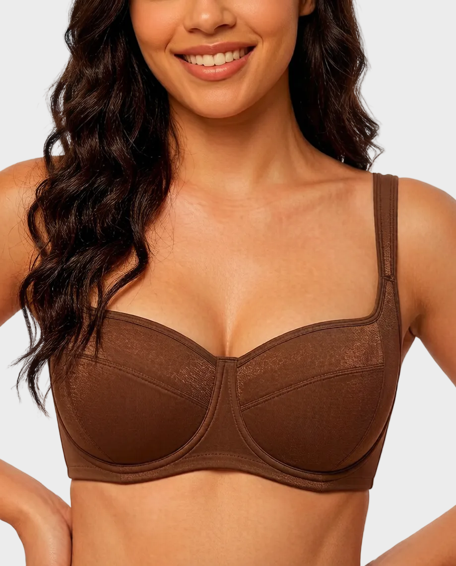 Lightly Padded Balconette Bra – Soft Fit & Natural Lift