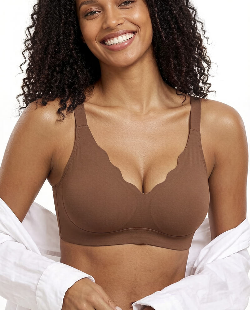 Seamless Comfort Smoothing Push Up Bra