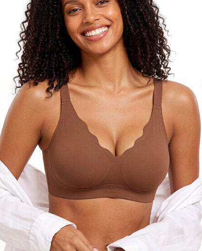 Seamless Comfort Smoothing Push Up Bra