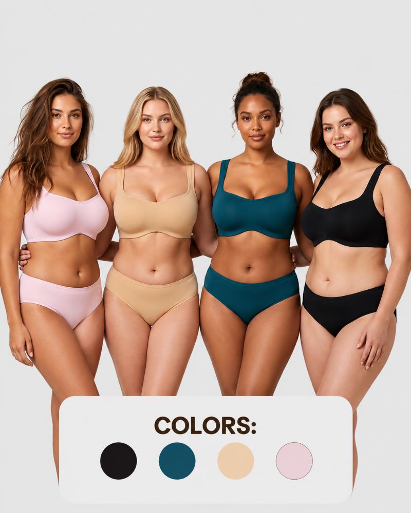 Cooling Plus Size Balconette Underwire Bra