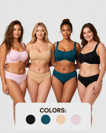 Cooling Plus Size Balconette Underwire Bra