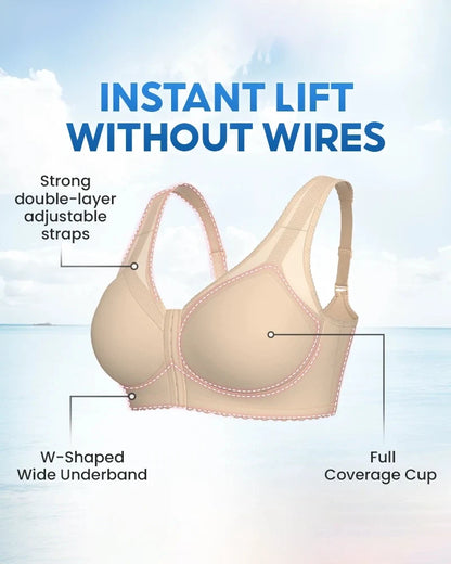 Front-Closure Wireless Lift & Shaping Comfort Bra