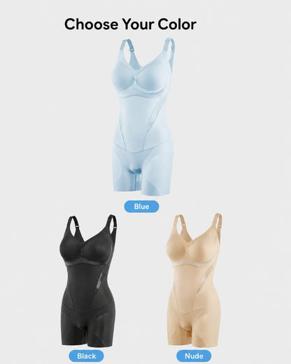 Cooling Tummy Control Butt-Lift Shapewear Bodysuit