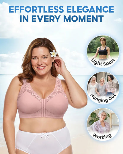 Front-Closure Wireless Lift & Shaping Comfort Bra