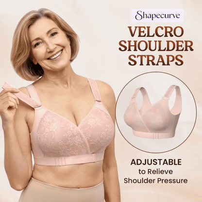 Easy-Wear Front Wrap Comfort Bra