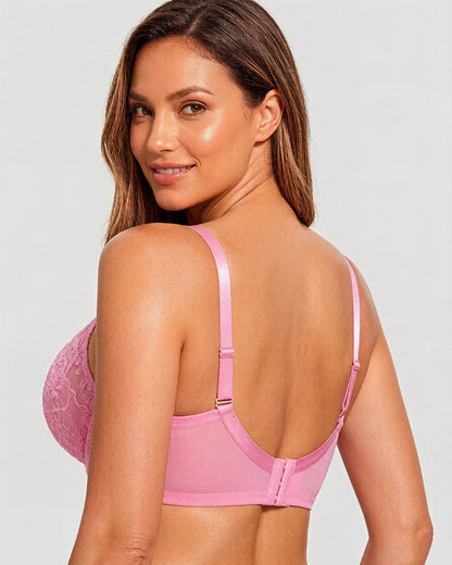 2-Pack Full Coverage Lace Minimizer Bras