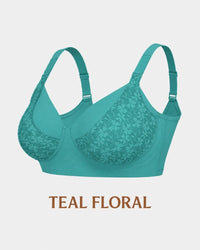 Teal Floral