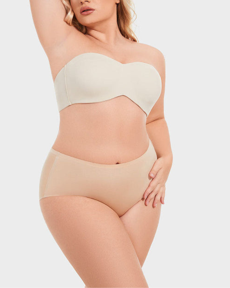 Full Support Non-Slip Convertible Bandeau Bra