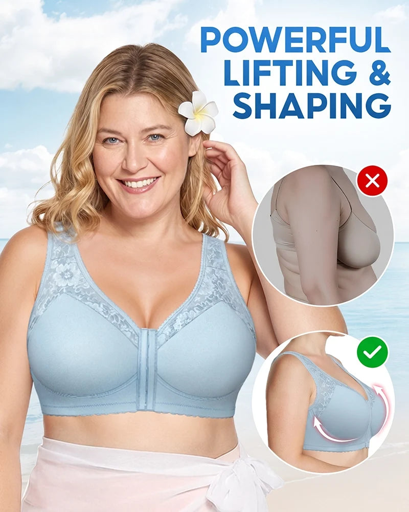 Front-Closure Wireless Lift & Shaping Comfort Bra
