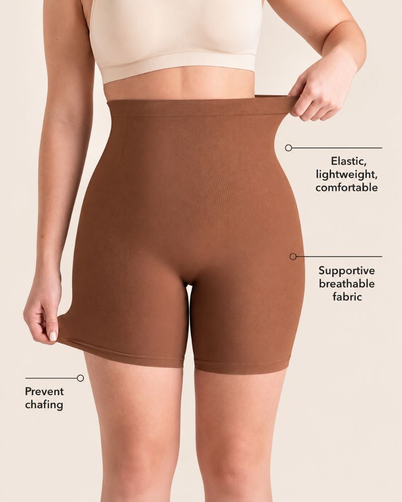 High-Waisted Seamless Tummy Control Shorts