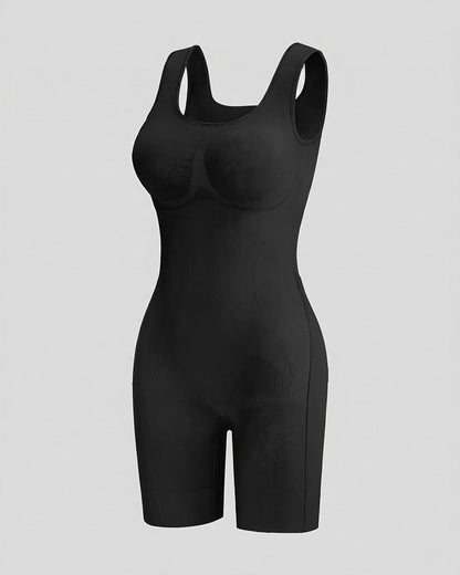 Triple-Zone Compression Drop-Seat Full Body Shaping Bodysuit