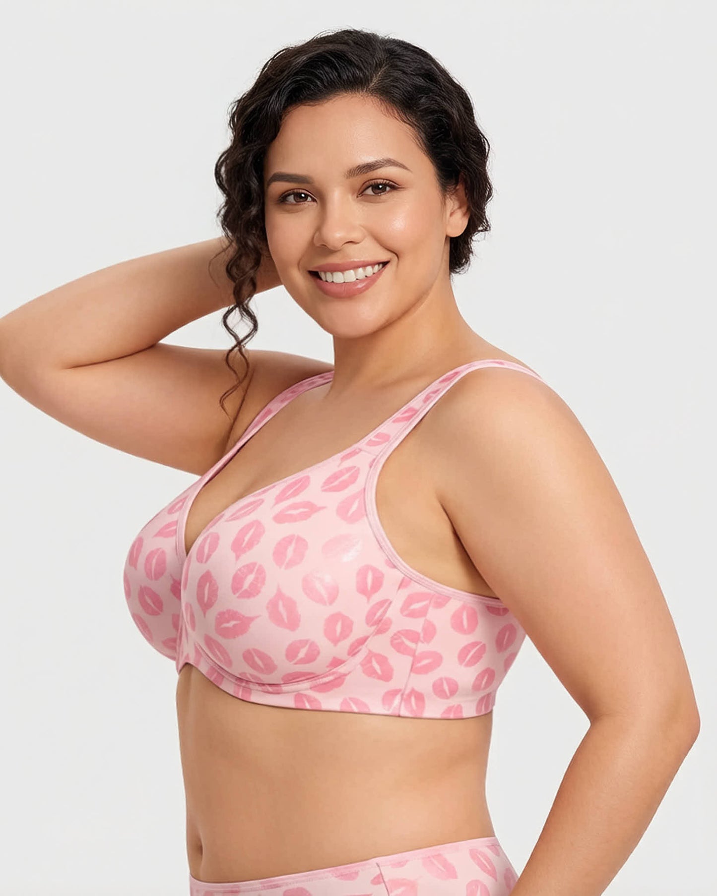 Soft Plus Size Full Coverage Unlined Minimizer Bra