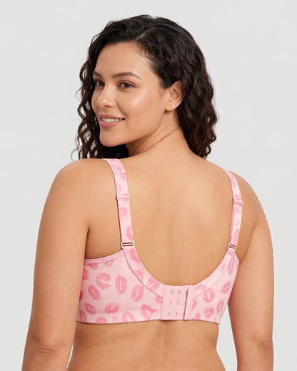 Soft Plus Size Full Coverage Unlined Minimizer Bra