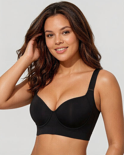 Back-Smoothing Push-Up Bra