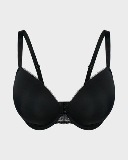 Comfort Lace Trim Push-Up Bra