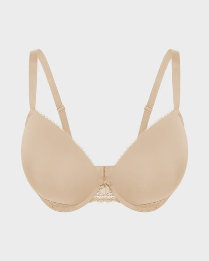 Comfort Lace Trim Push-Up Bra