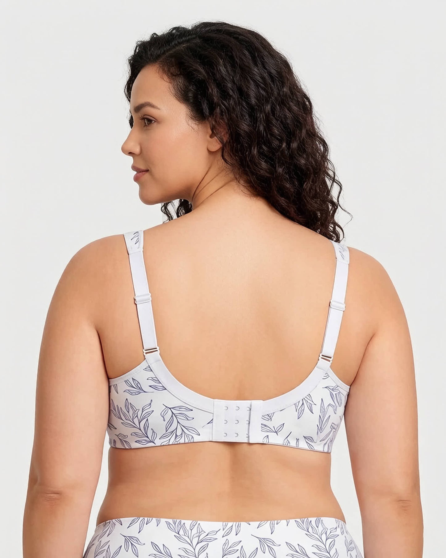 Soft Plus Size Full Coverage Unlined Minimizer Bra