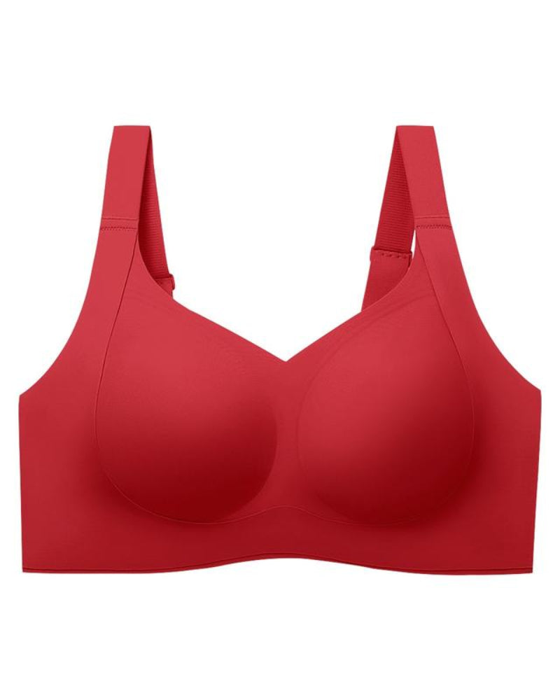 Wireless Push-Up Jelly Support Seamless Bra for Women