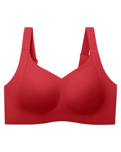 Wireless Push-Up Jelly Support Seamless Bra for Women