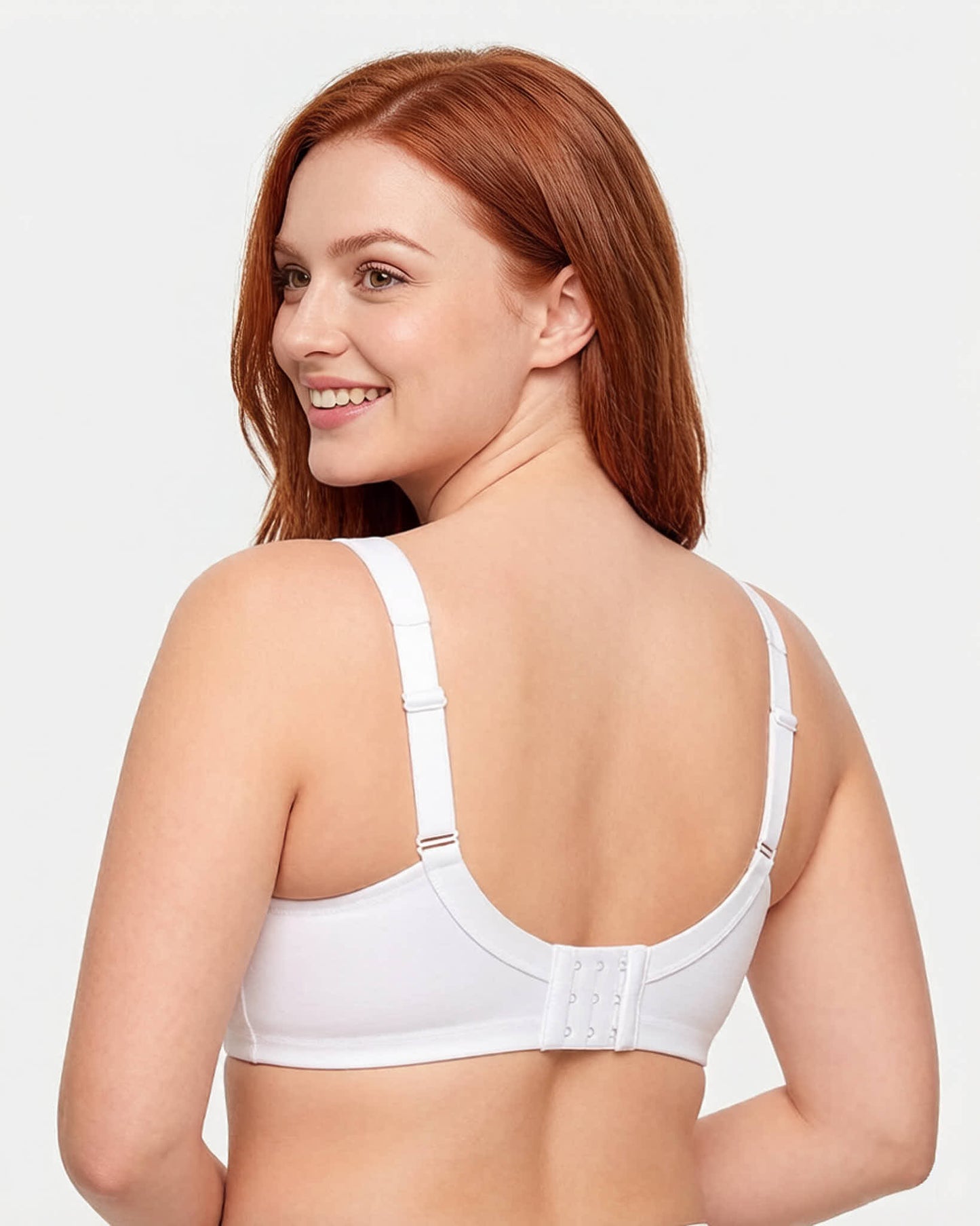 Soft Plus Size Full Coverage Unlined Minimizer Bra