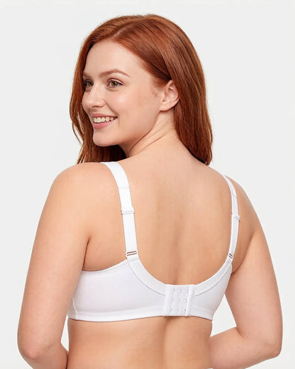 Soft Plus Size Full Coverage Unlined Minimizer Bra