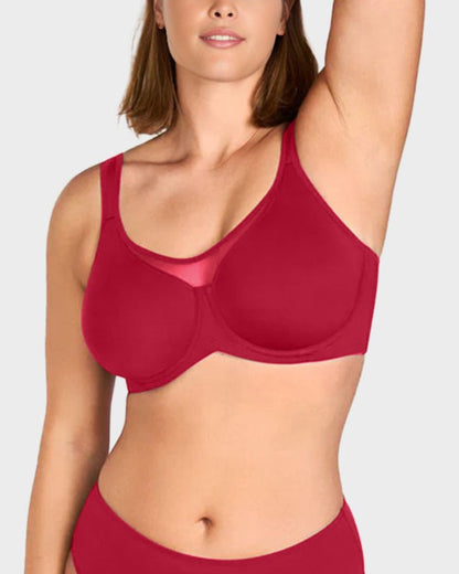 Plus Size Cooling Full Coverage Minimizer Bra