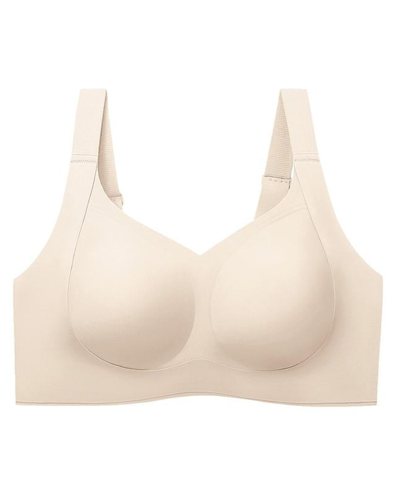 Wireless Push-Up Jelly Support Seamless Bra for Women