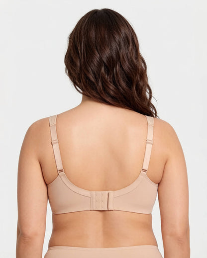 Soft Plus Size Full Coverage Unlined Minimizer Bra