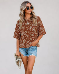 Brown Print