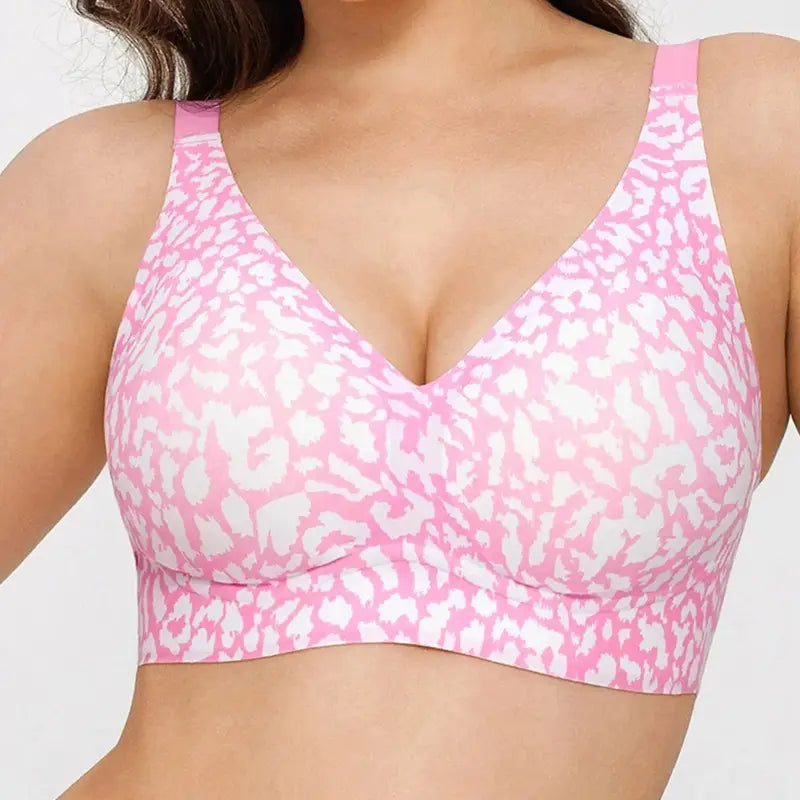 Deep V Seamless Wireless Push Up Bras for Women