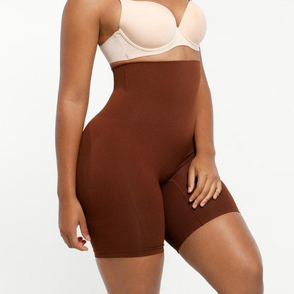 Shapewear Sculpting Shorts for Women Seamless High Waisted Body Shaper Thigh Slimming Underwear