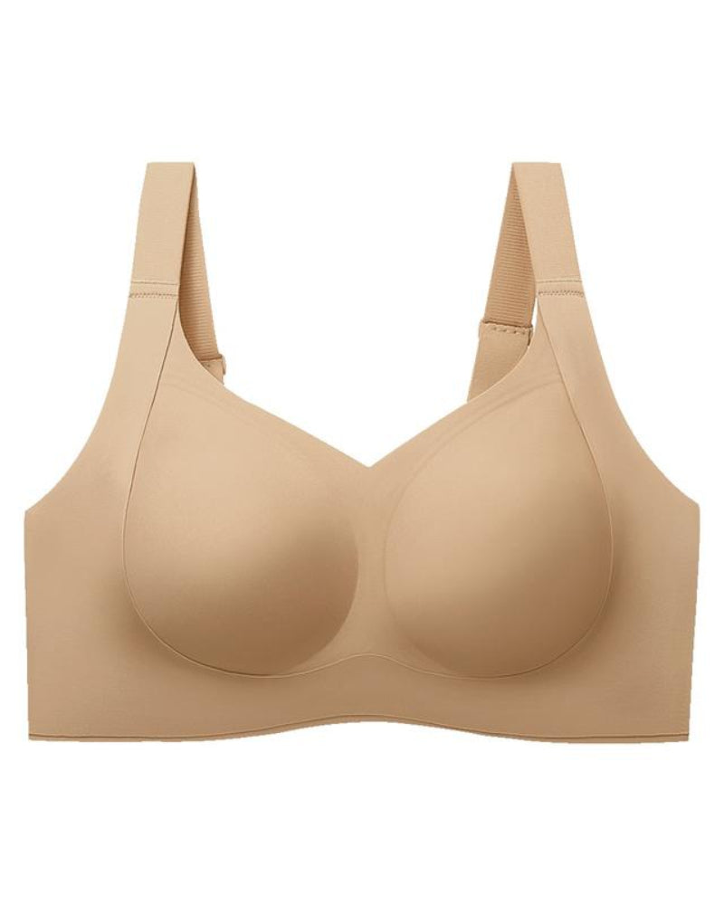 Wireless Push-Up Jelly Support Seamless Bra for Women