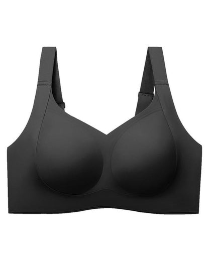 Wireless Push-Up Jelly Support Seamless Bra for Women