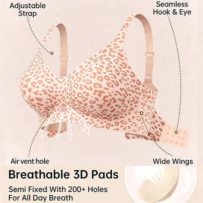 Jelly Soft Wireless Deep V Lift Bra