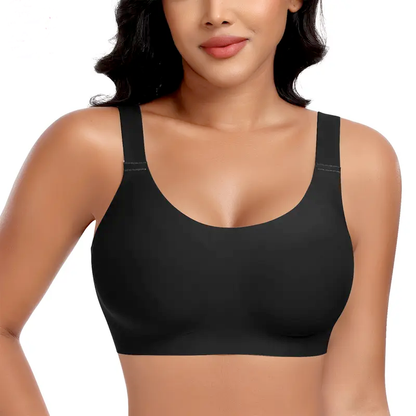 Wireless Full Coverage Jelly Bra with Breathable Straps