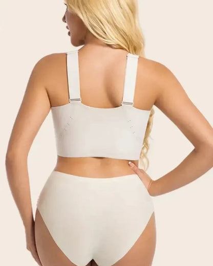 Plus Size Wireless Front-Close Comfort Bra