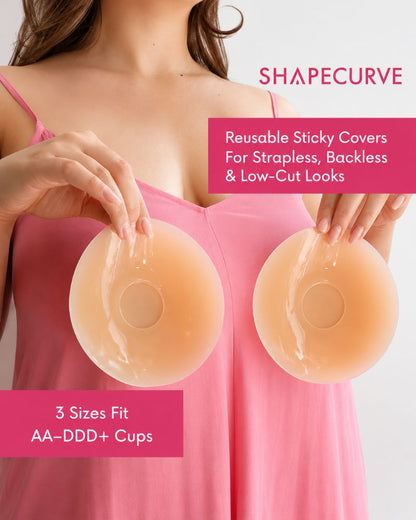 Reusable Seamless Silicone Nipple Covers