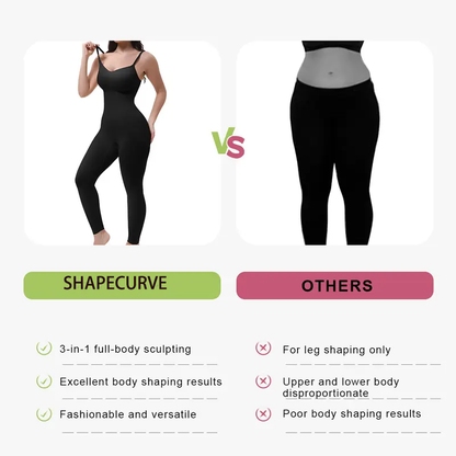 Seamless Full Body Compression Bodysuit