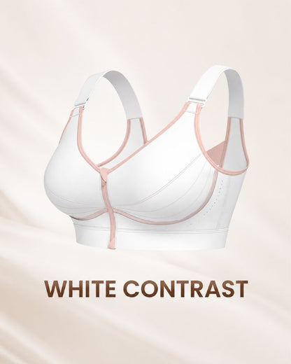 Custom-Lift Posture Support Front-Zip Bra