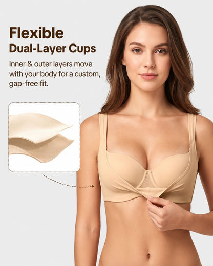 Cooling Plus Size Balconette Underwire Bra