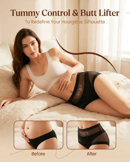 Tummy-Smoothing Seamless Boyshorts(6pcs)